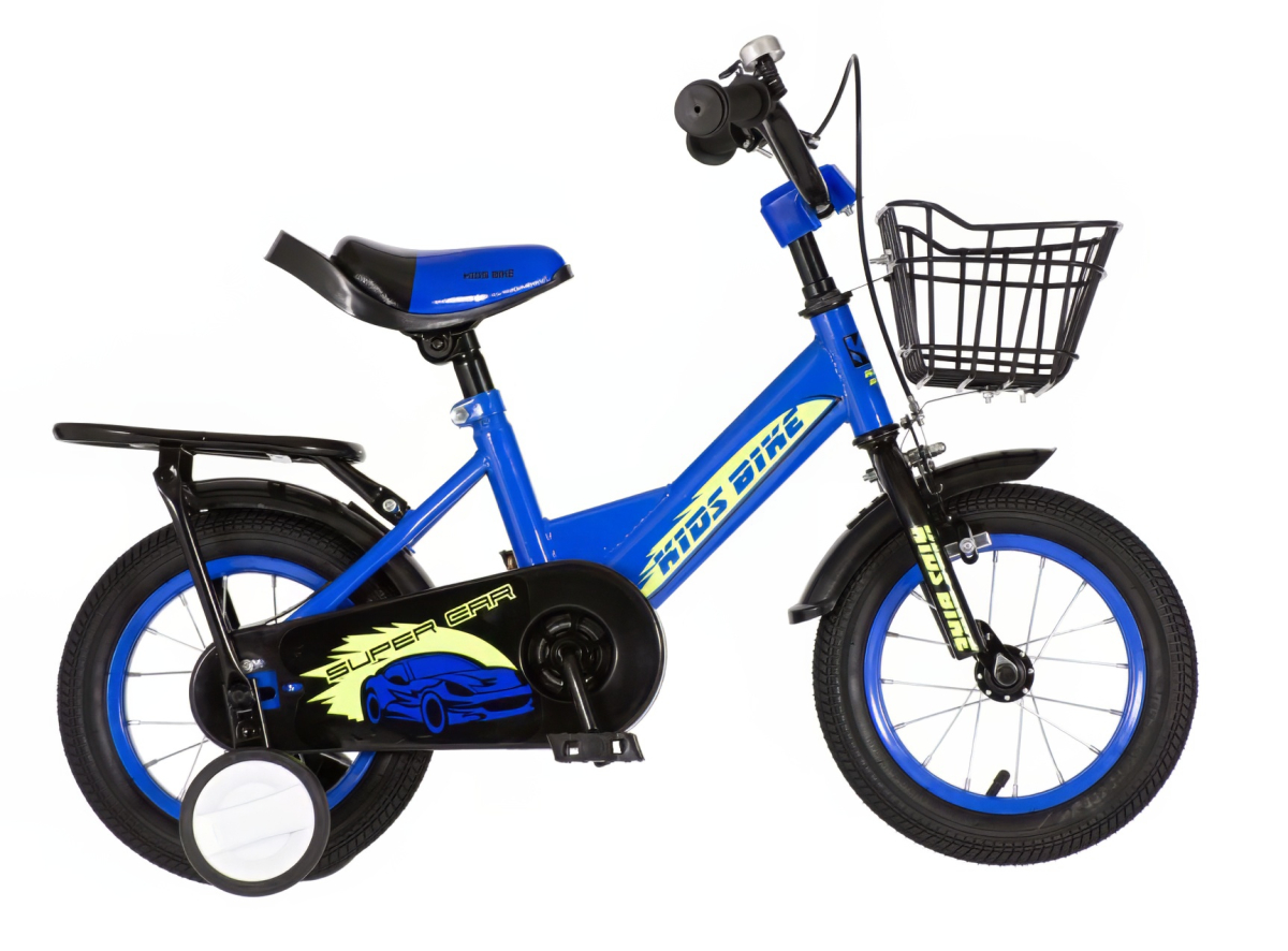 Kids bike Super Car plava 12 2024