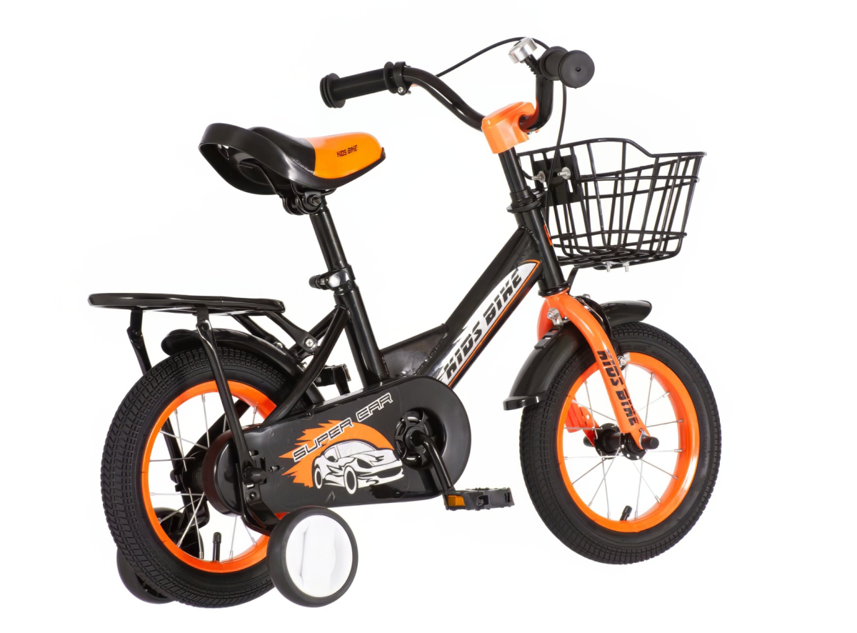 Kids bike Super Car crna 12 2024