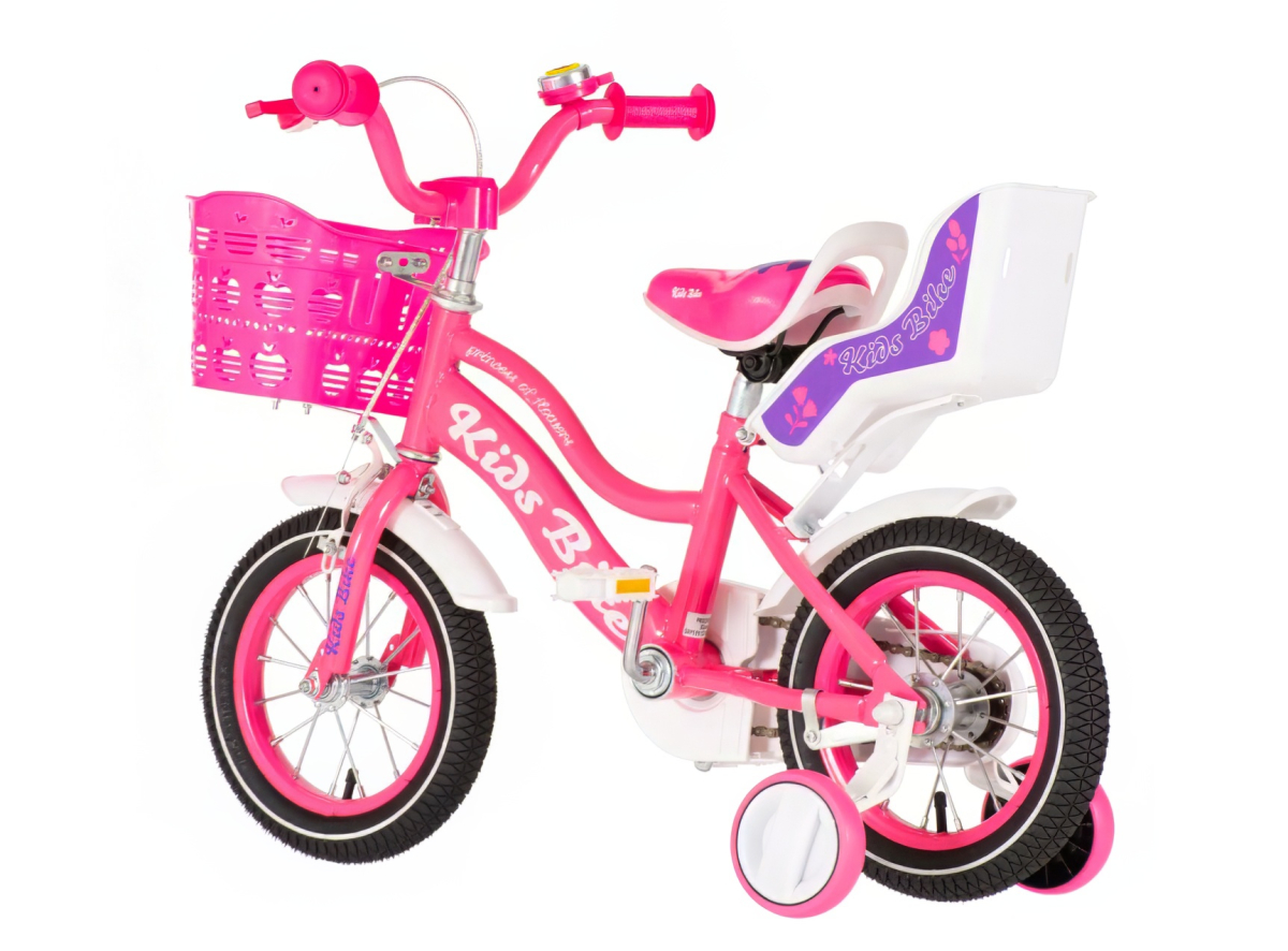 Kids bike Princess Flower roza 12 2024