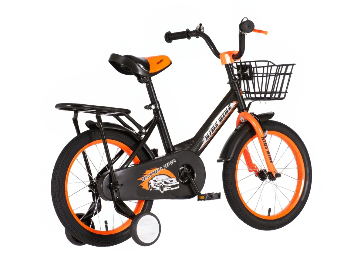Kids bike Super Car crna 16 2024