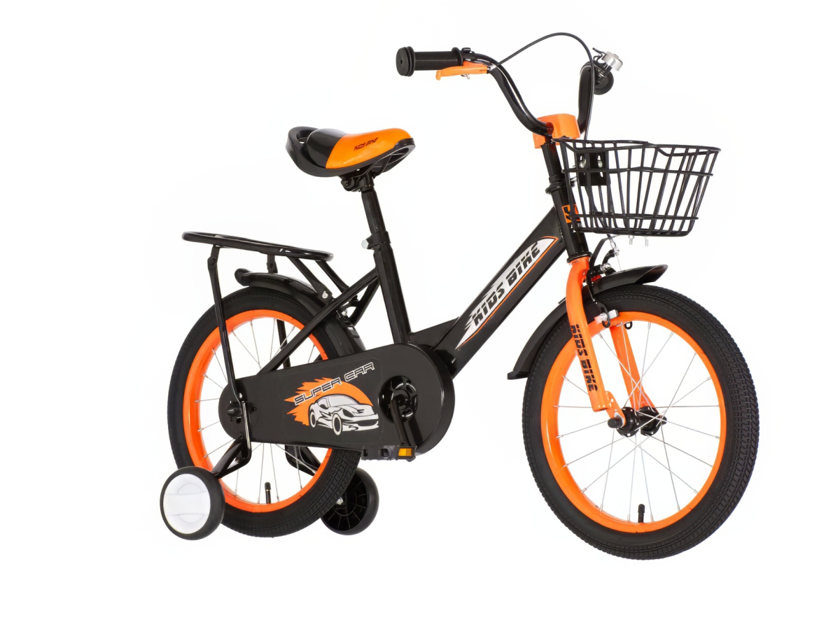 Kids bike Super Car crna 16 2024