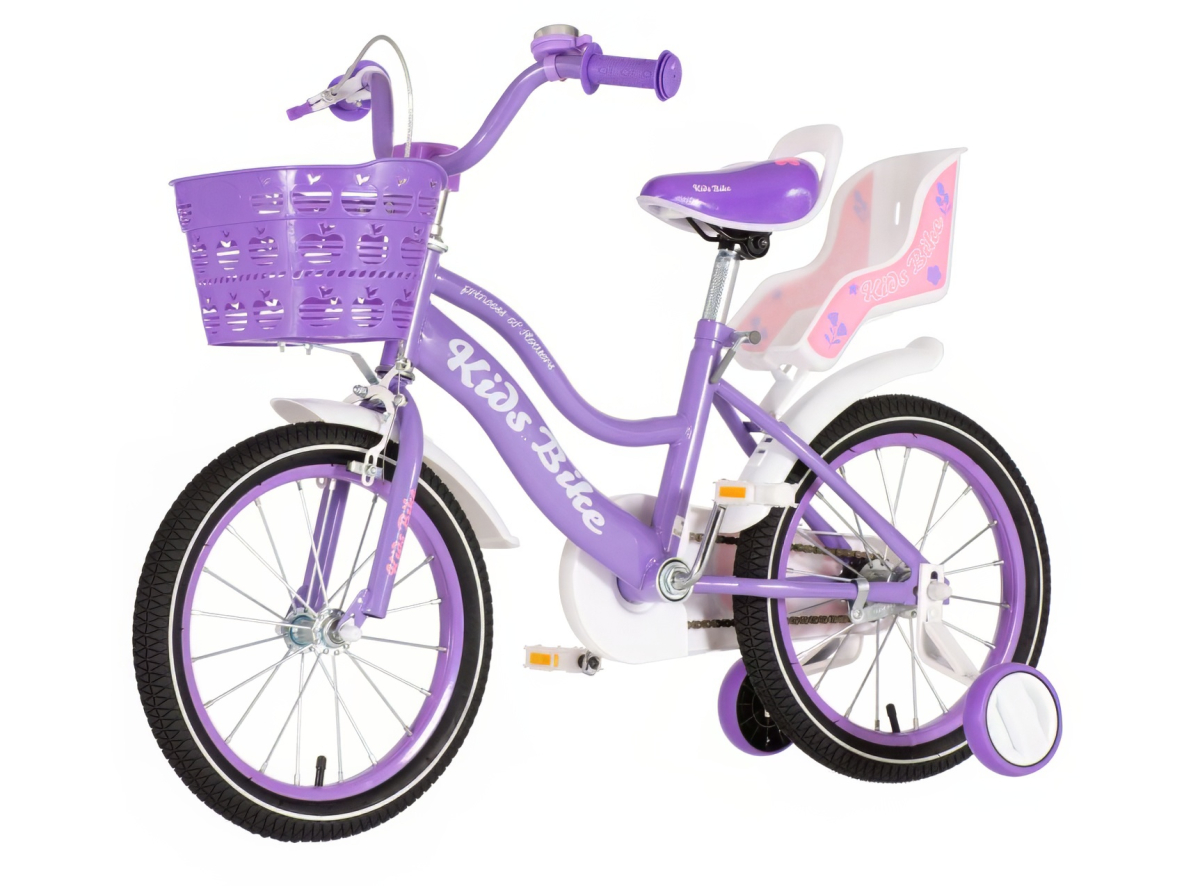 Kids bike Princess Flower ljubičasta 16 2024