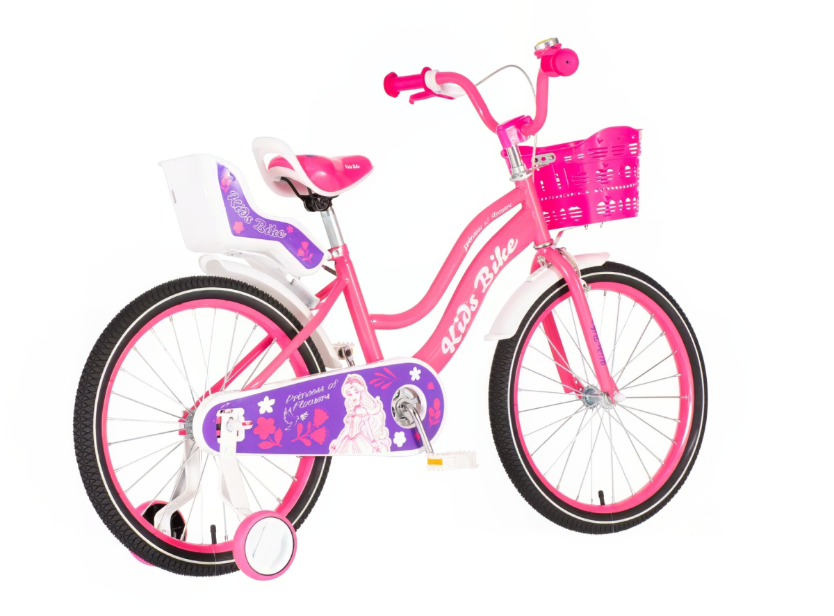 Kids bike Princess Flower roza 20 2024