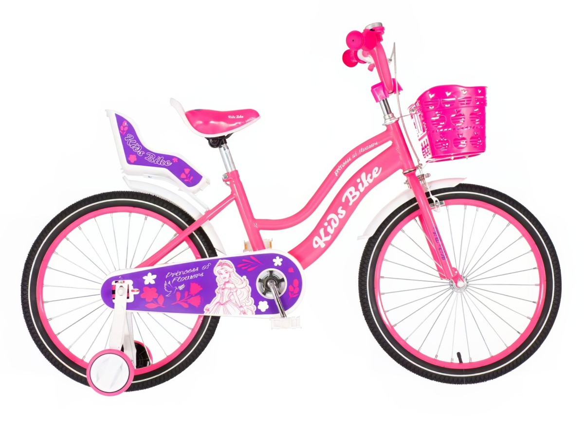 Kids bike Princess Flower roza 20 2024