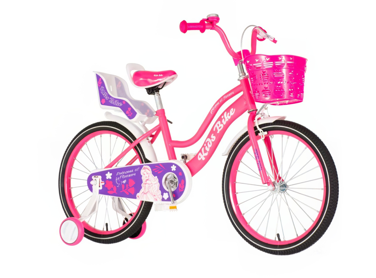 Kids bike Princess Flower roza 20 2024