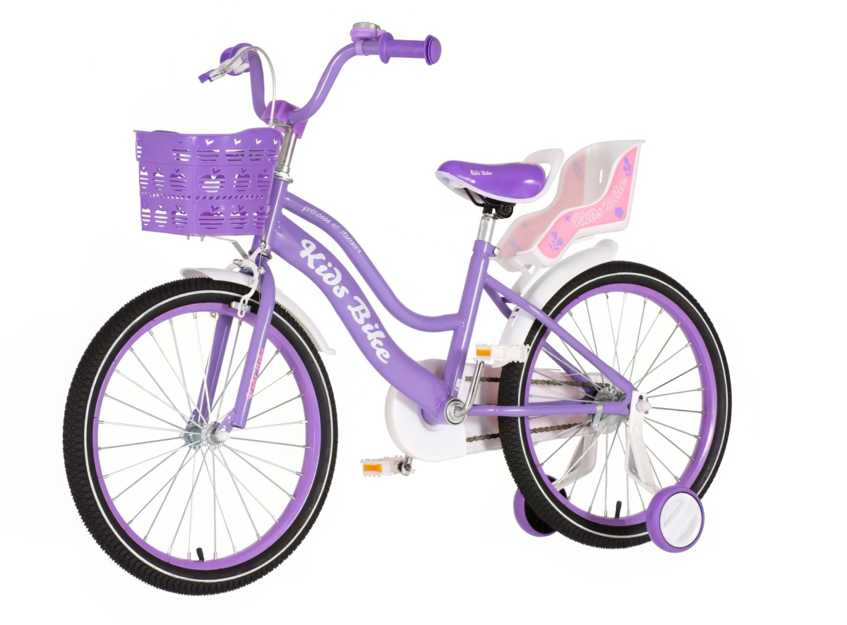 Kids bike Princess Flower ljubičasta 20 2024