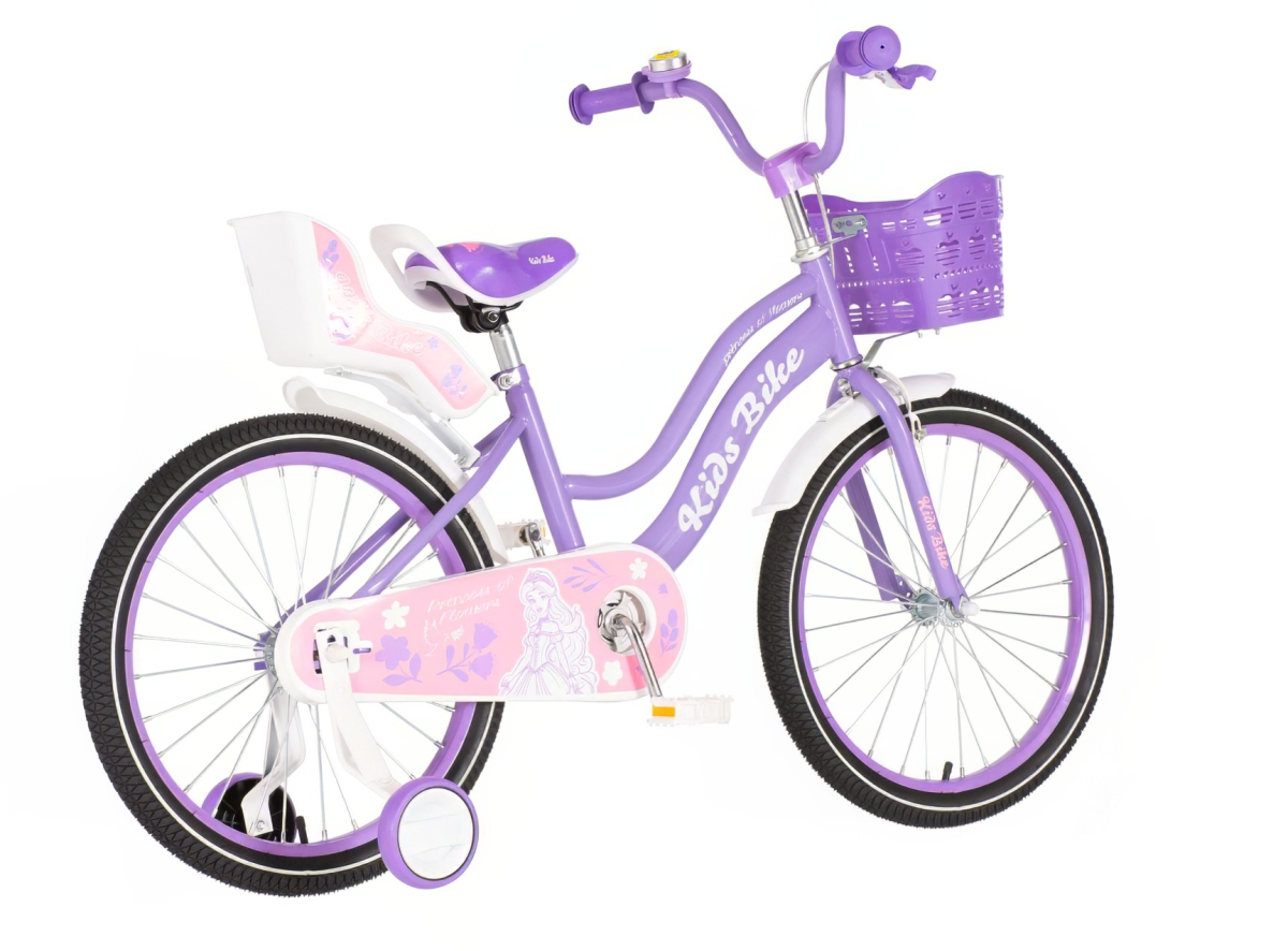 Kids bike Princess Flower ljubičasta 20 2024