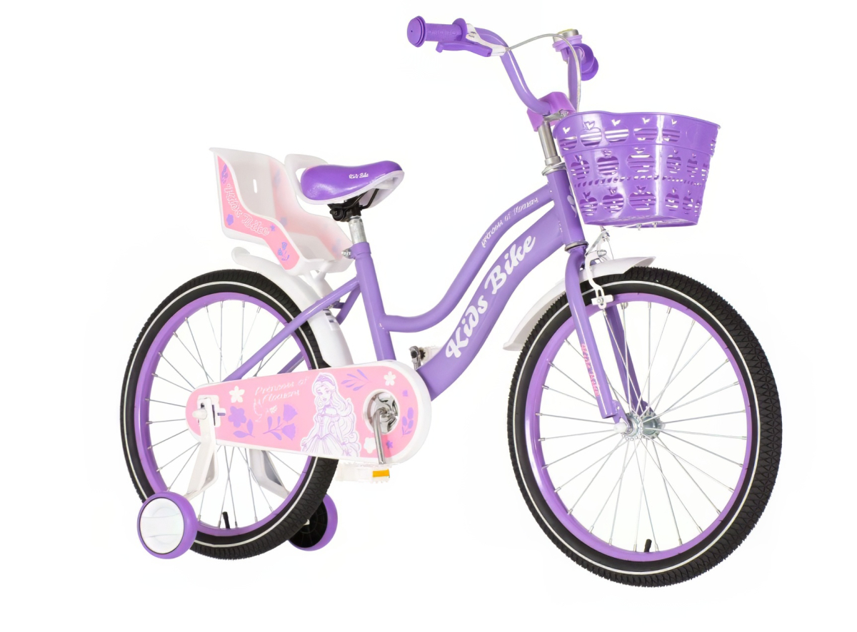 Kids bike Princess Flower ljubičasta 20 2024