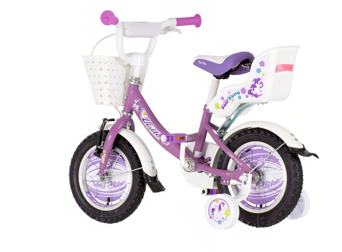 Bicikl Visitor Pony 12" ljubičasti