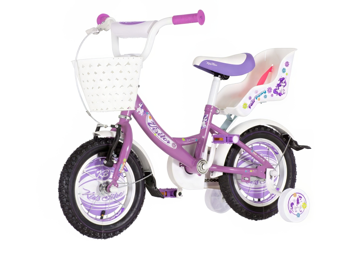 Bicikl Visitor Pony 12" ljubičasti