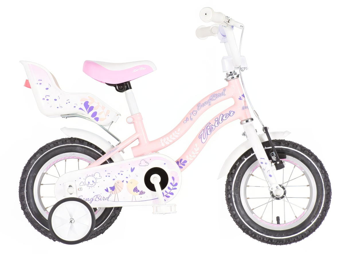 Bicikl Visitor Song bird 12" roze
