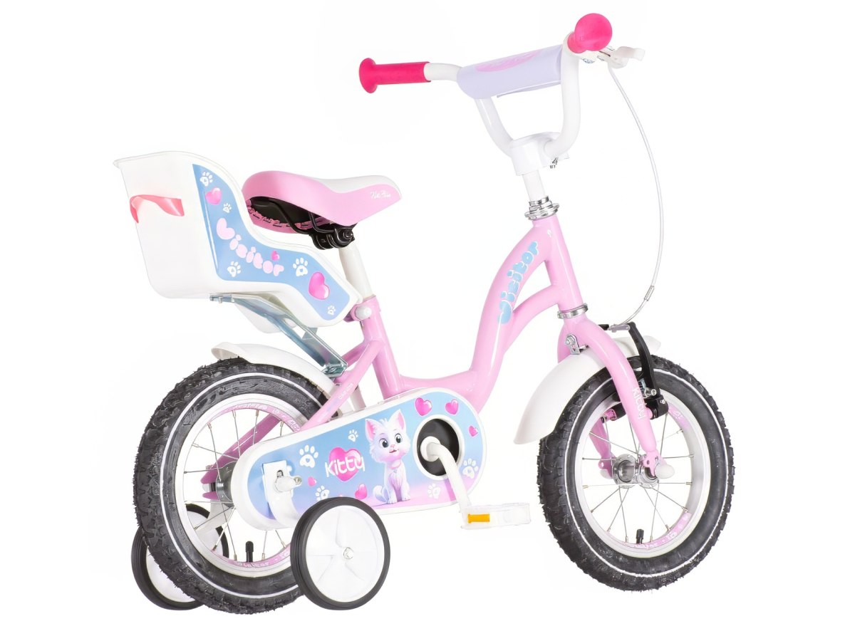 Bicikl Visitor Kitty 12" roze