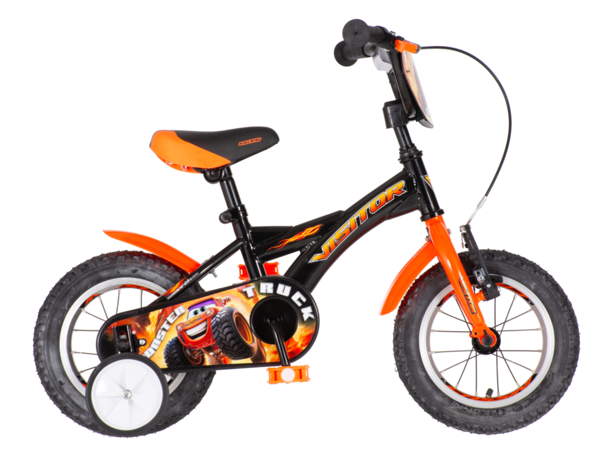 Bicikl Visitor Truck monster  12" crni