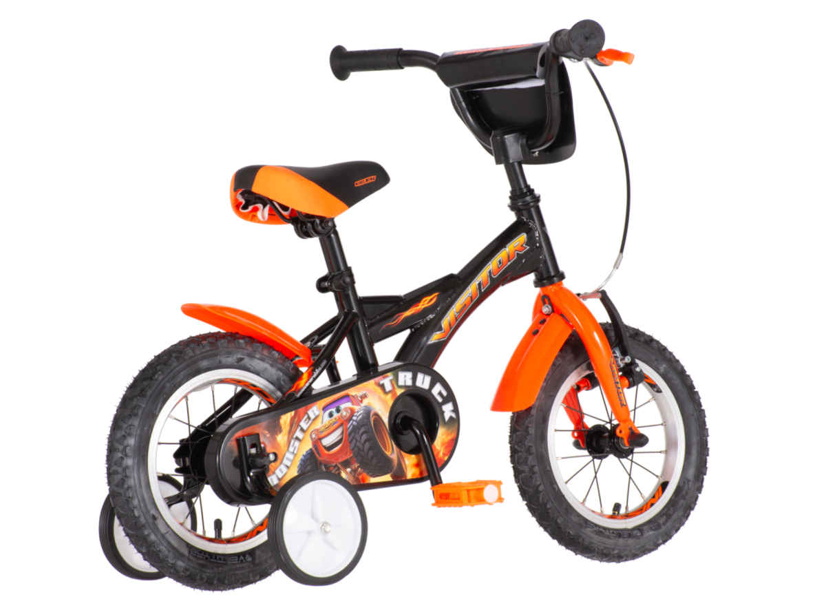 Bicikl Visitor Truck monster  12" crni