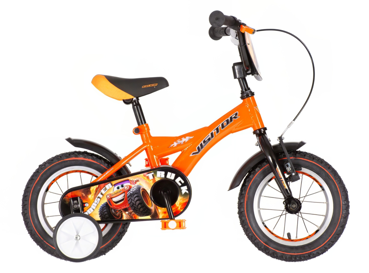 Bicikl Visitor Truck monster  12" narandžasti