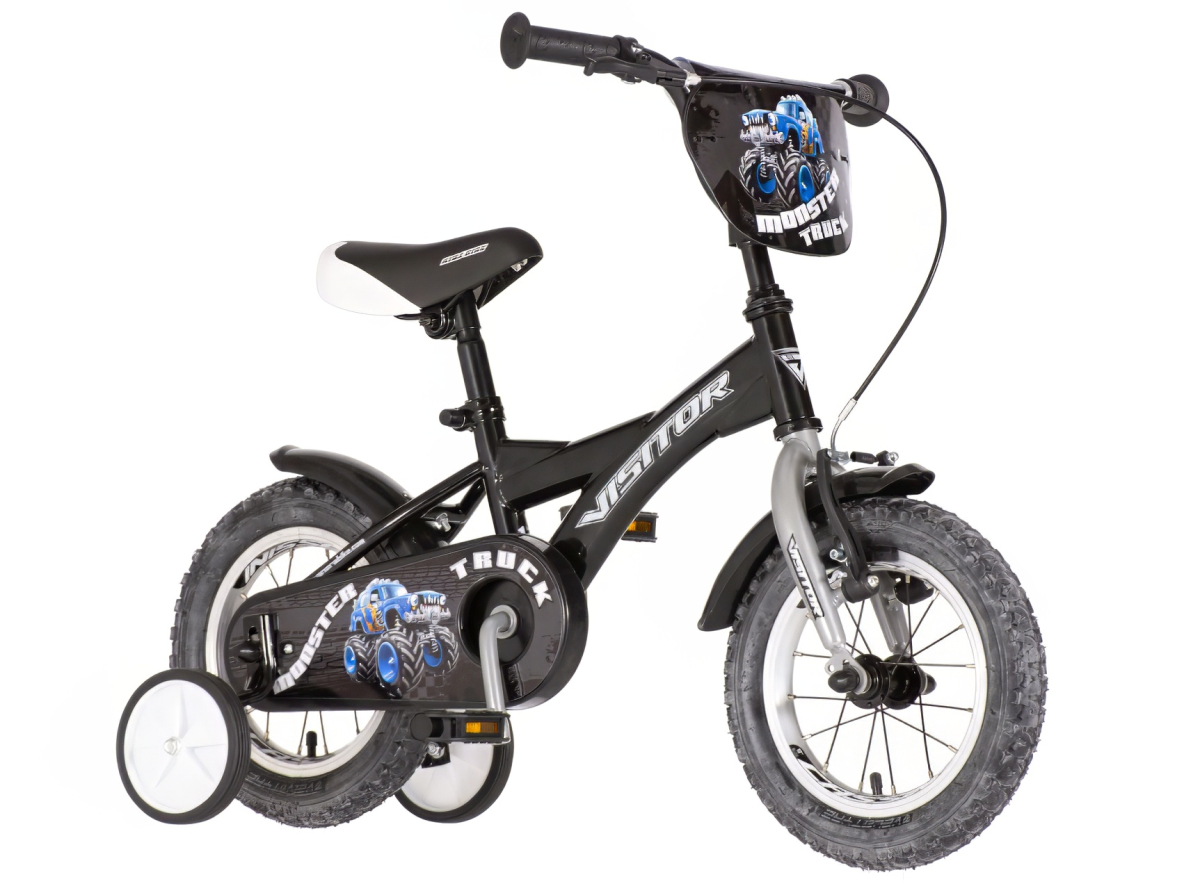 Bicikl Visitor Truck monster  12" crni