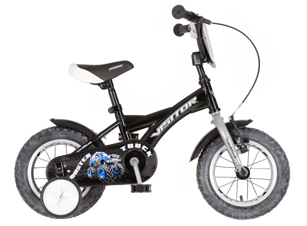 Bicikl Visitor Truck monster  12" crni