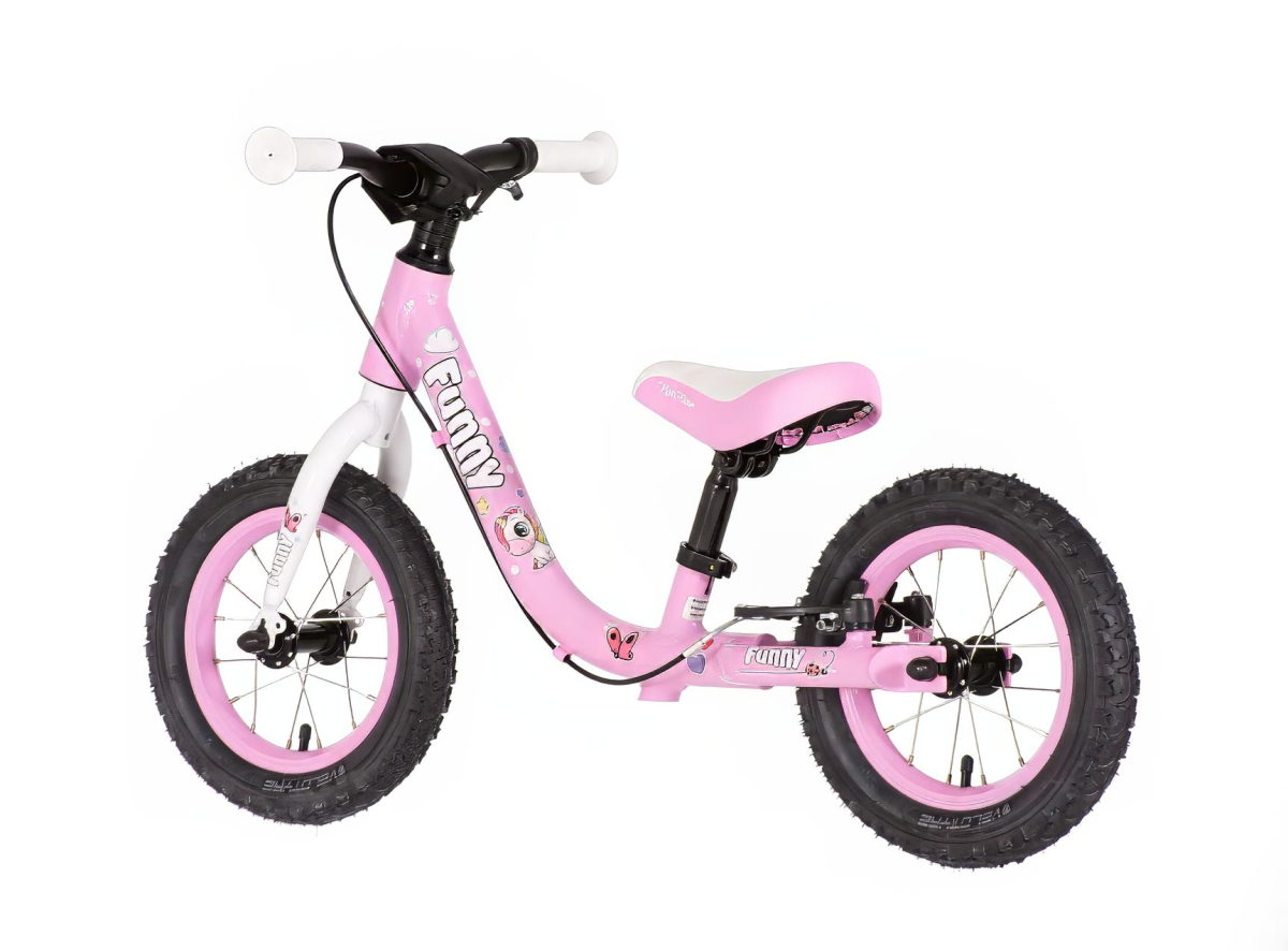 Bicikl Visitor Gur Gur 12"  roze beli