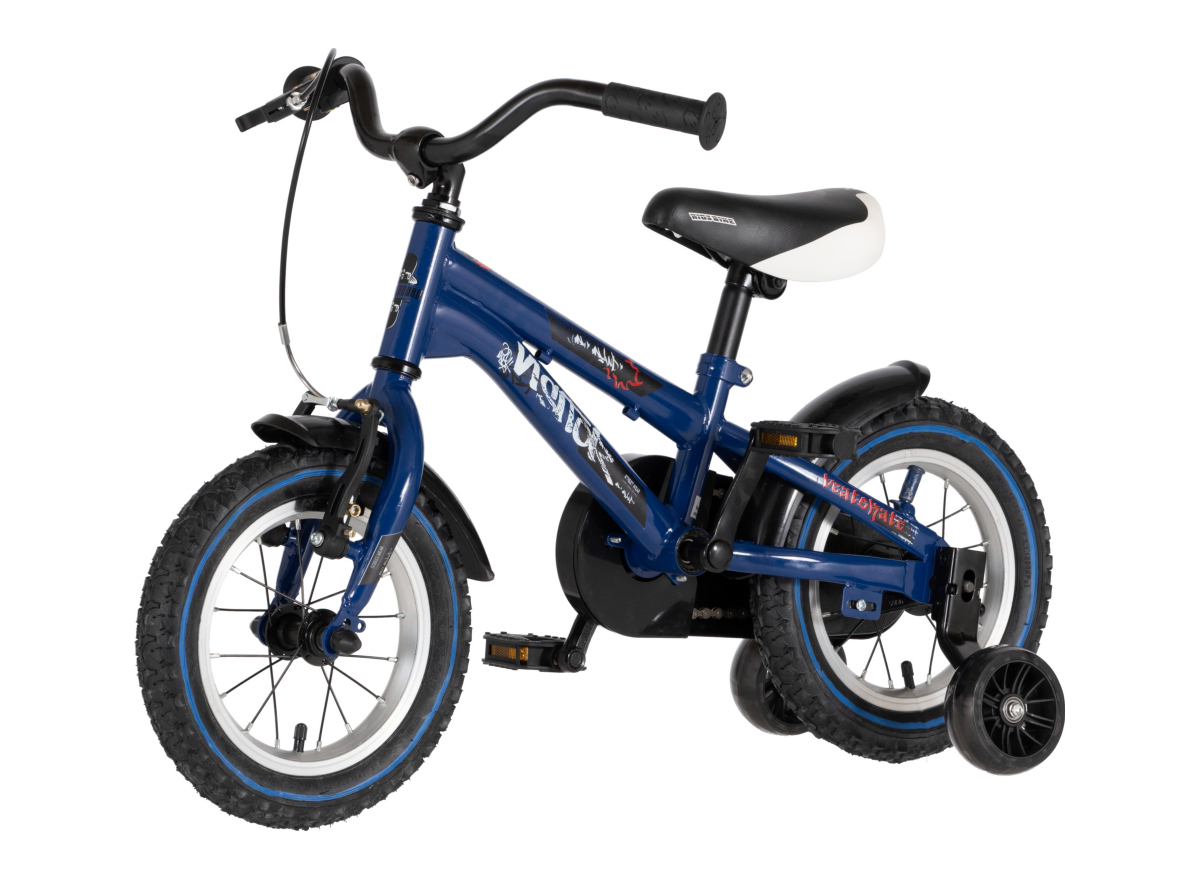 BICIKL KIDS VISITOR BEATSKATE 12" 8" V-BRAKE  KONTRA 95-115CM (12") SIVI  PERLA