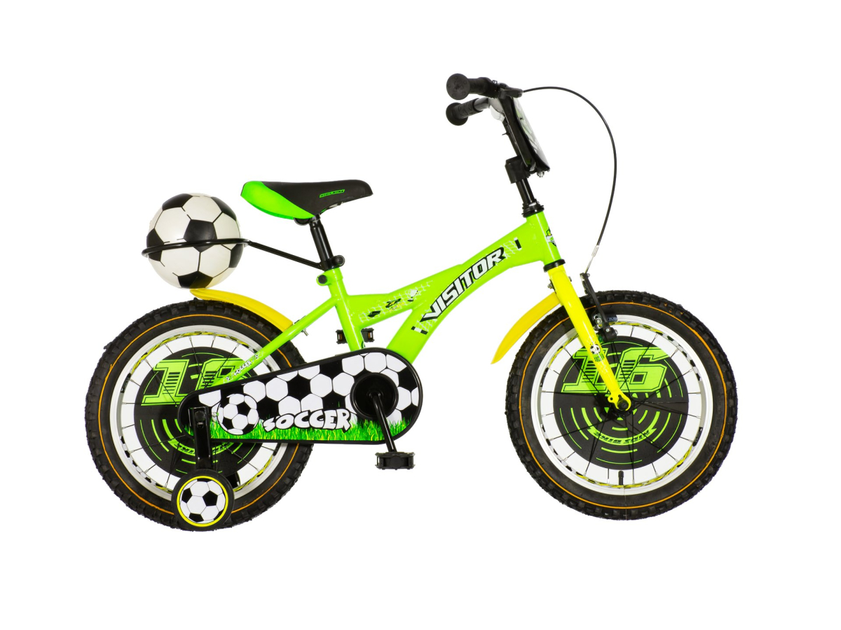 Bicikl Visitor Soccer 16" zeleno crni
