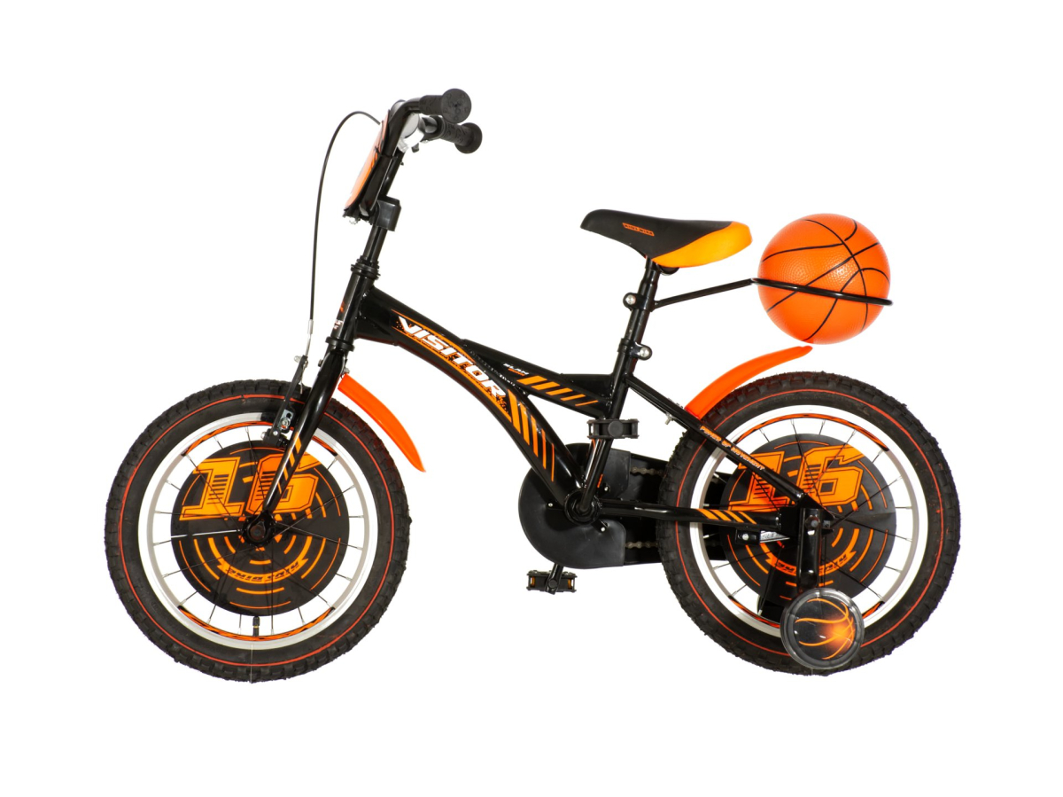 Kids bicikla visitor narandžasto crna-bas160