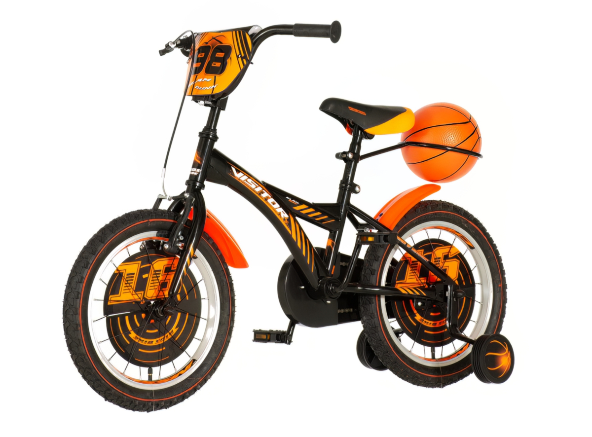 Bicikl Visitor Basket  16" crno narandžasti