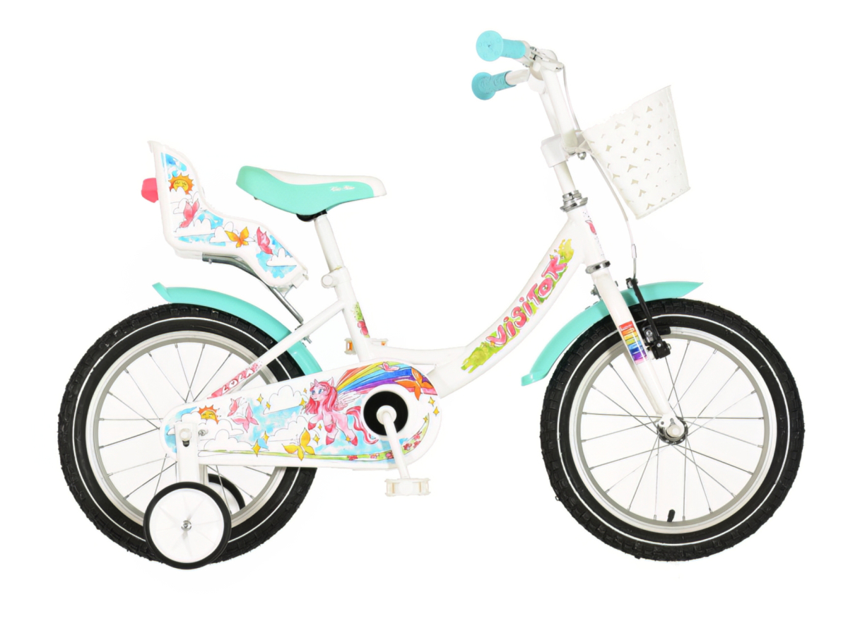 Bicikl Visitor Lola  16" belo tirkiz