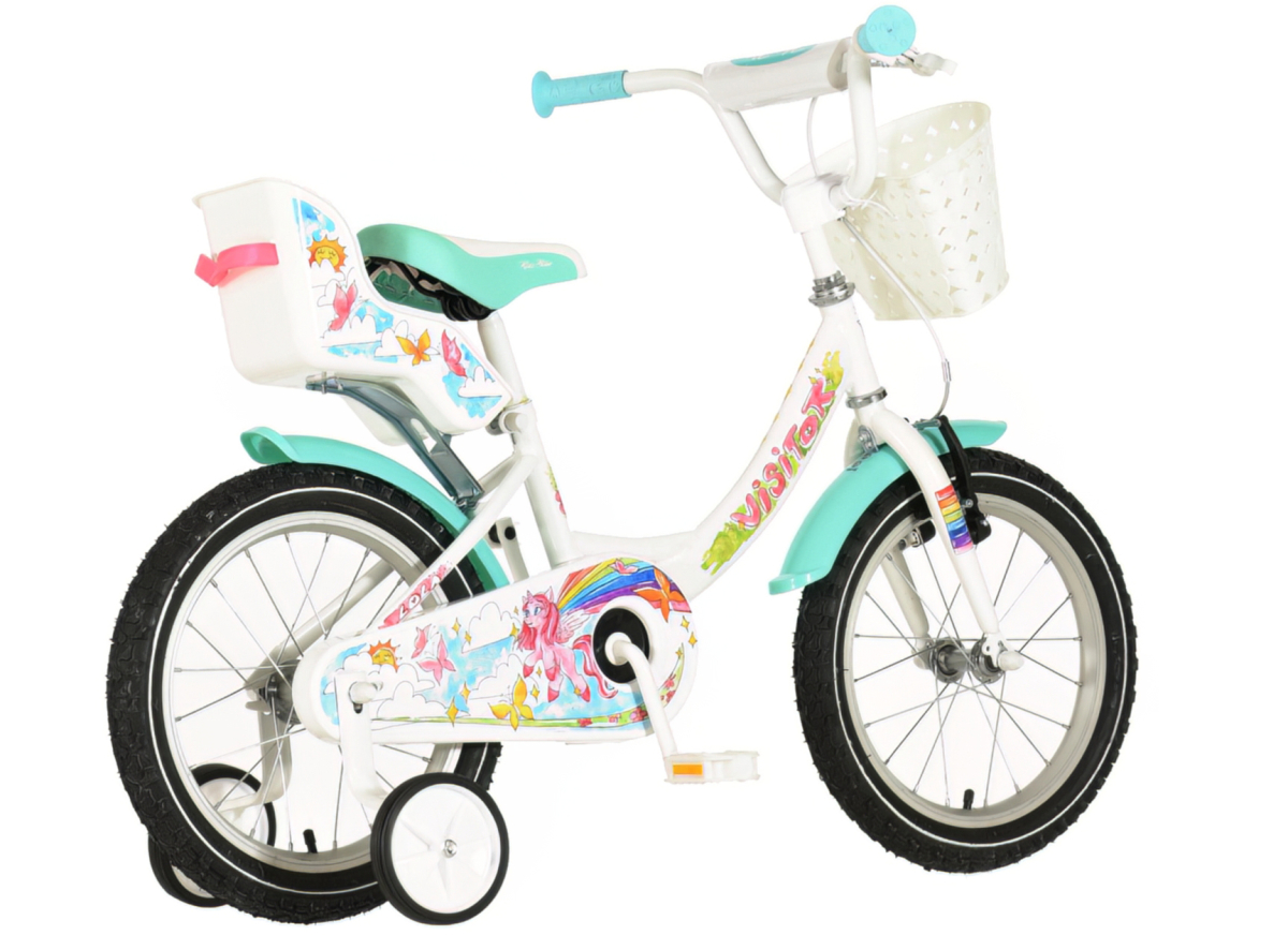 Bicikl Visitor Lola  16" belo tirkiz