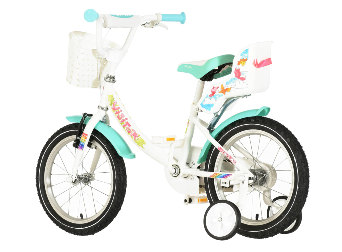 Bicikl Visitor Lola  16" belo tirkiz