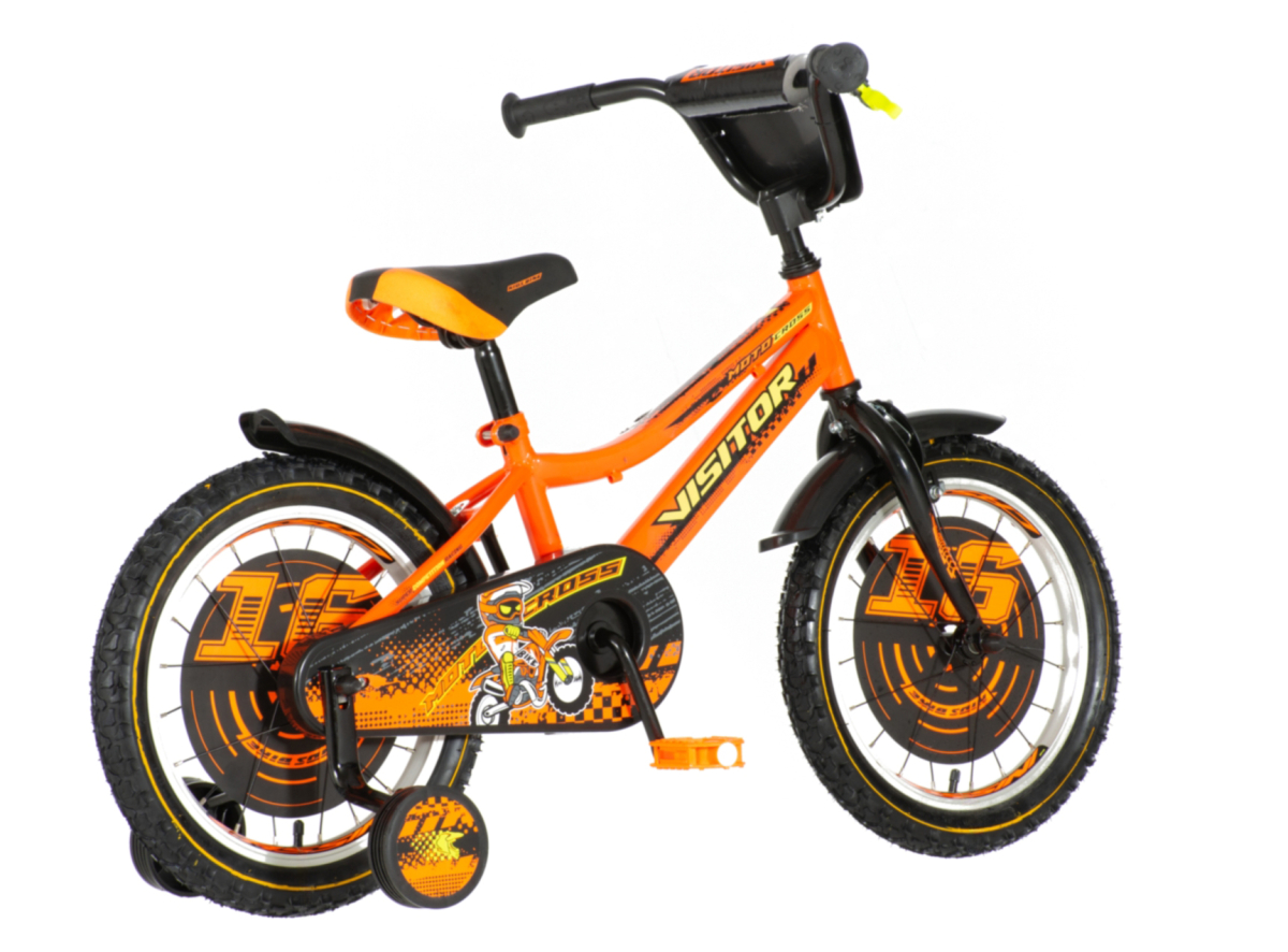 Bicikl Visitor Moto cross 16" narandžasti