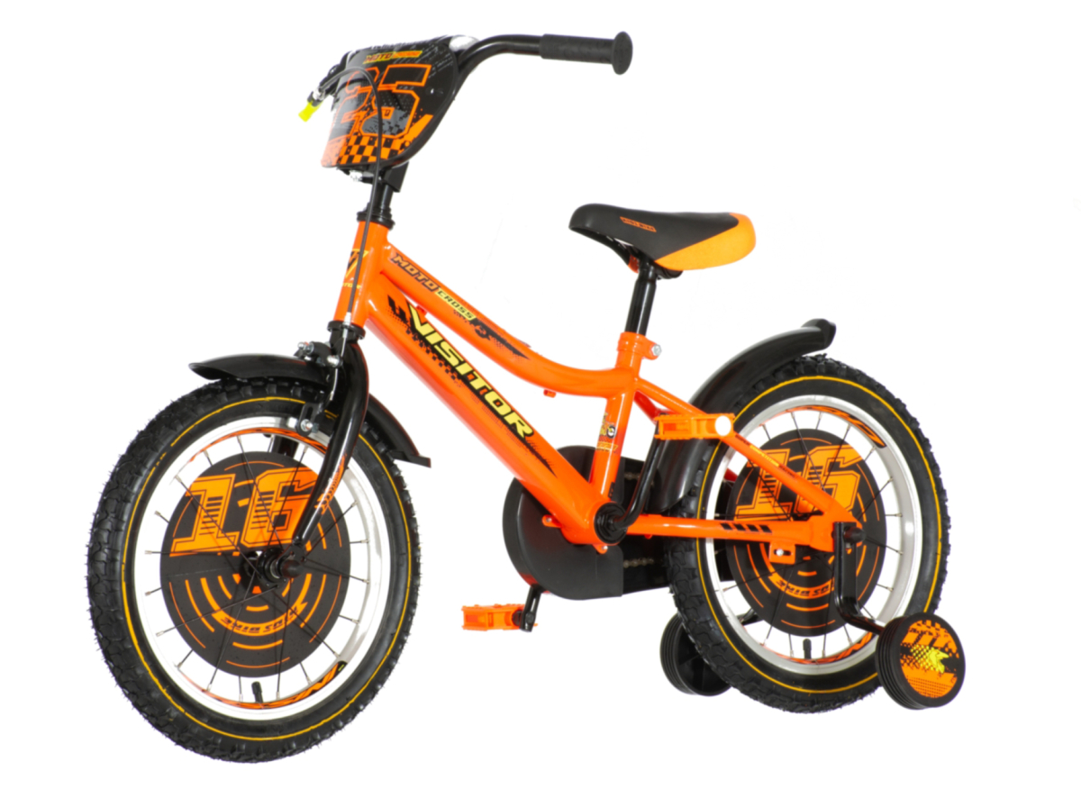Bicikl Visitor Moto cross 16" narandžasti