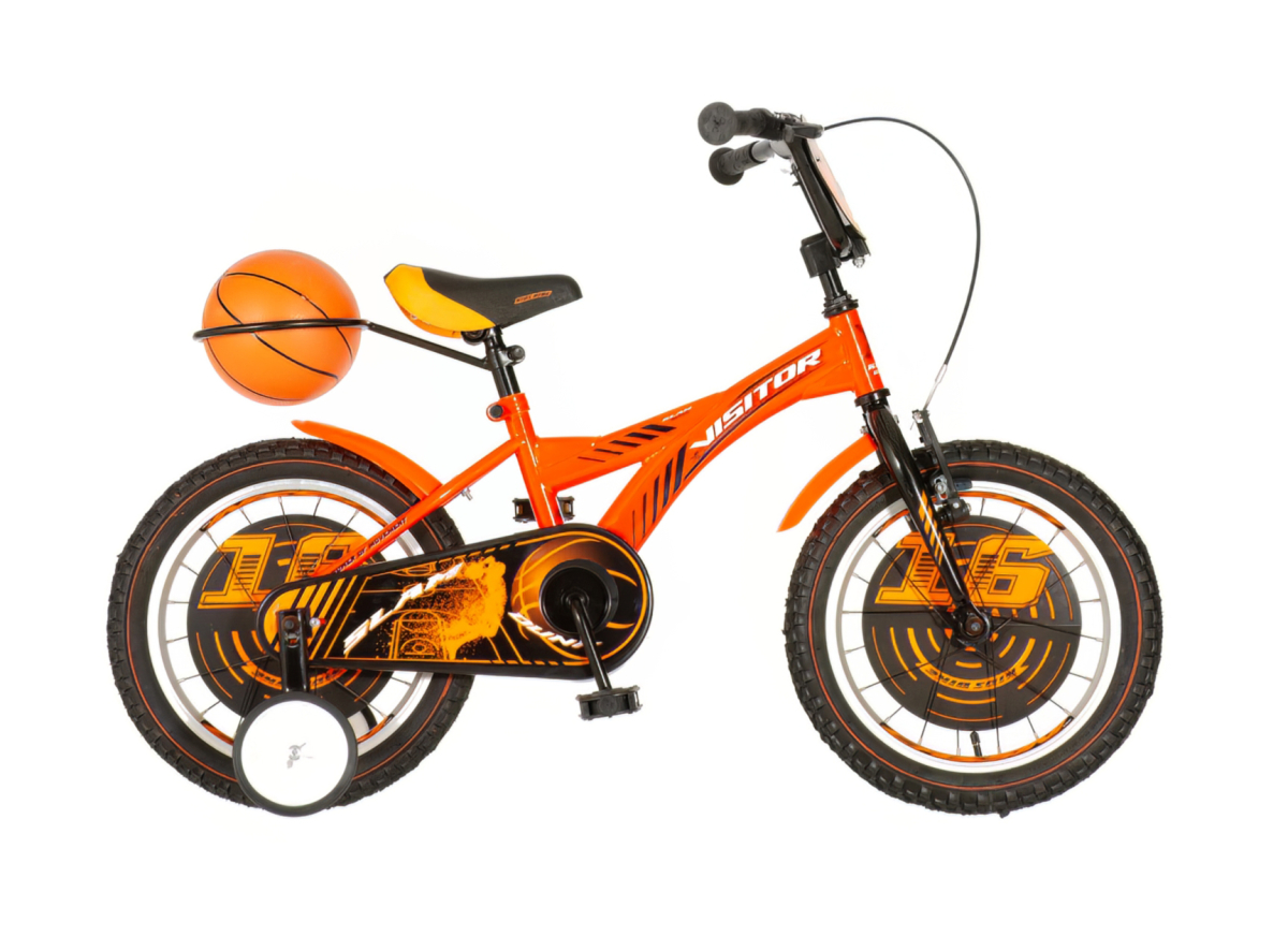 Bicikl Visitor Basket 16" narandžasti