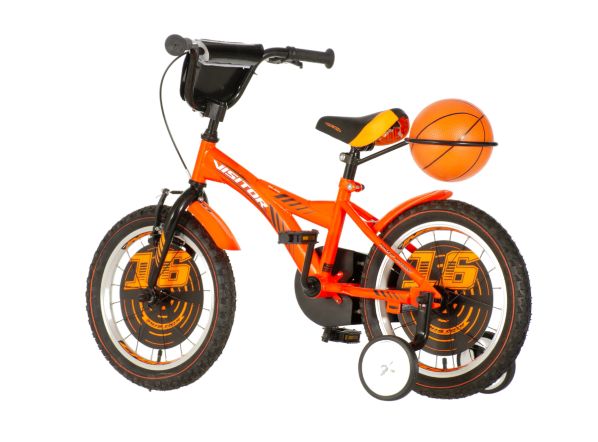 Bicikl Visitor Basket 16" narandžasti