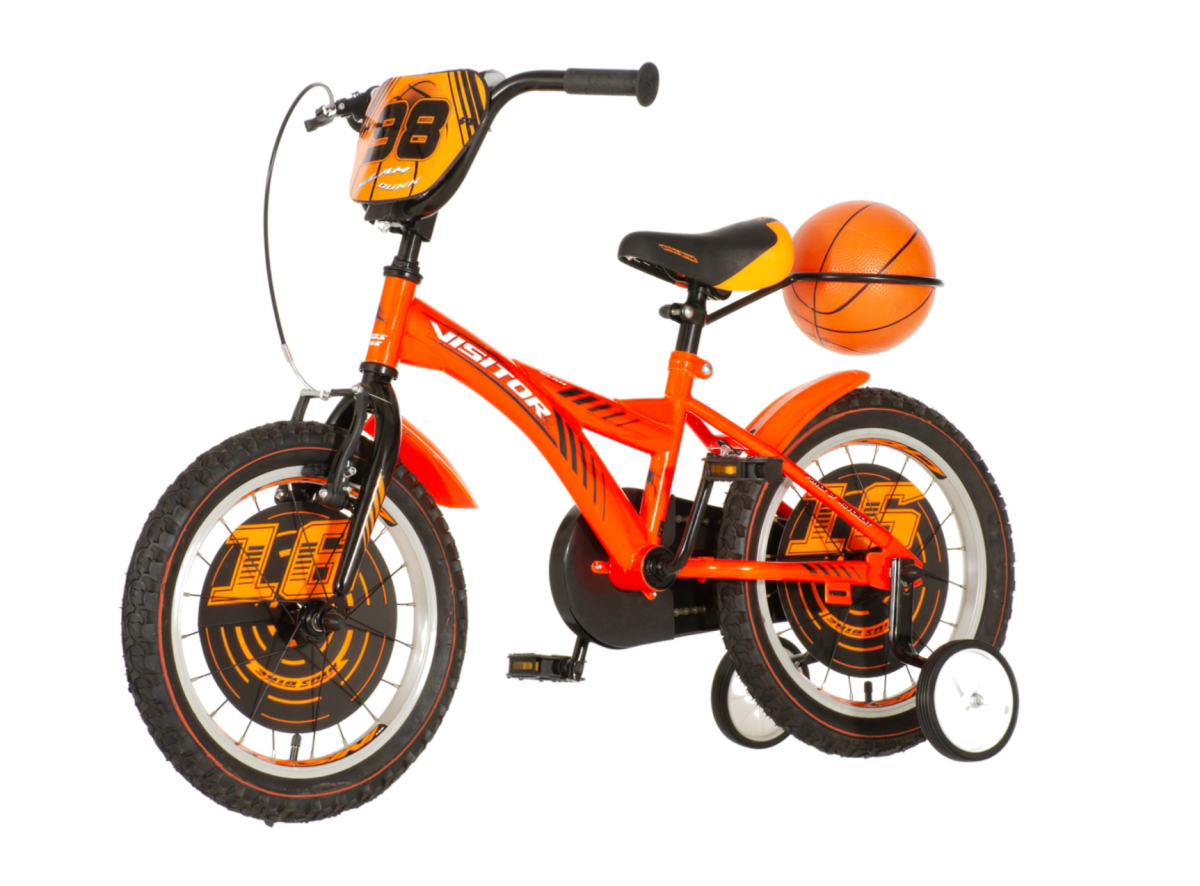 Bicikl Visitor Basket 16" narandžasti