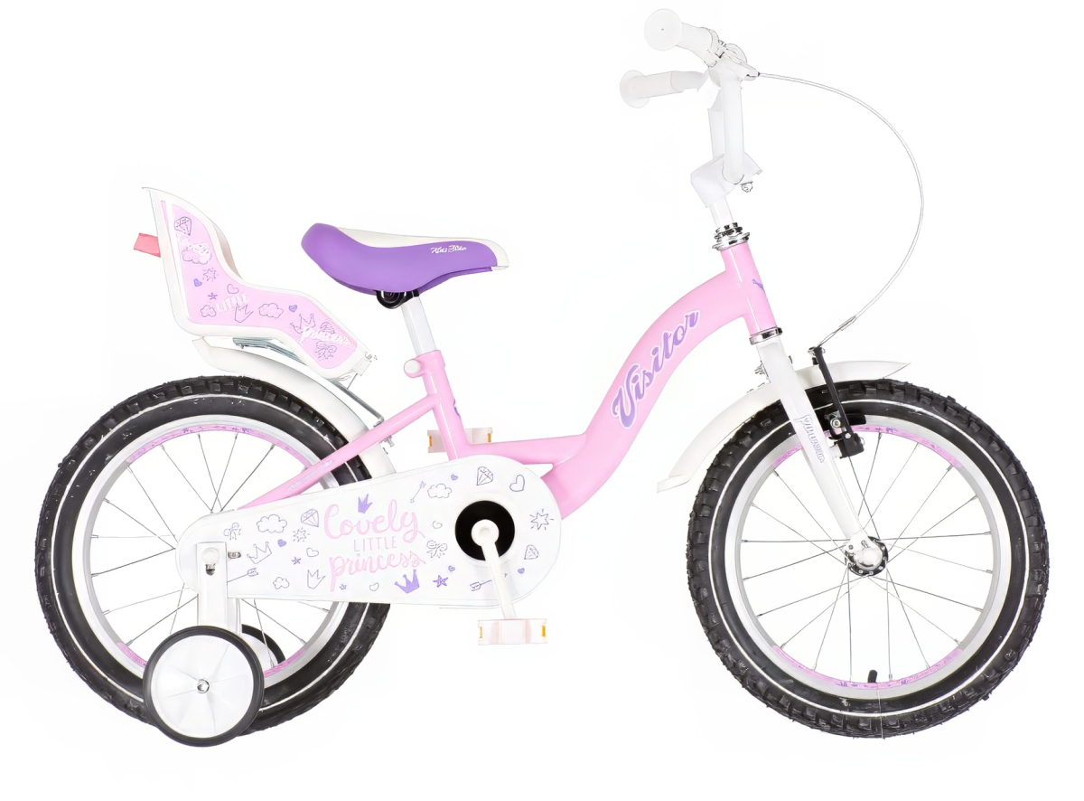 Bicikl Visitor Lovely little princess 16" roze