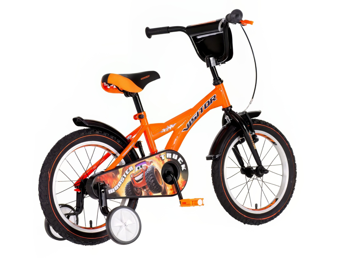 Bicikl Visitor Truck monster  16" narandžasti