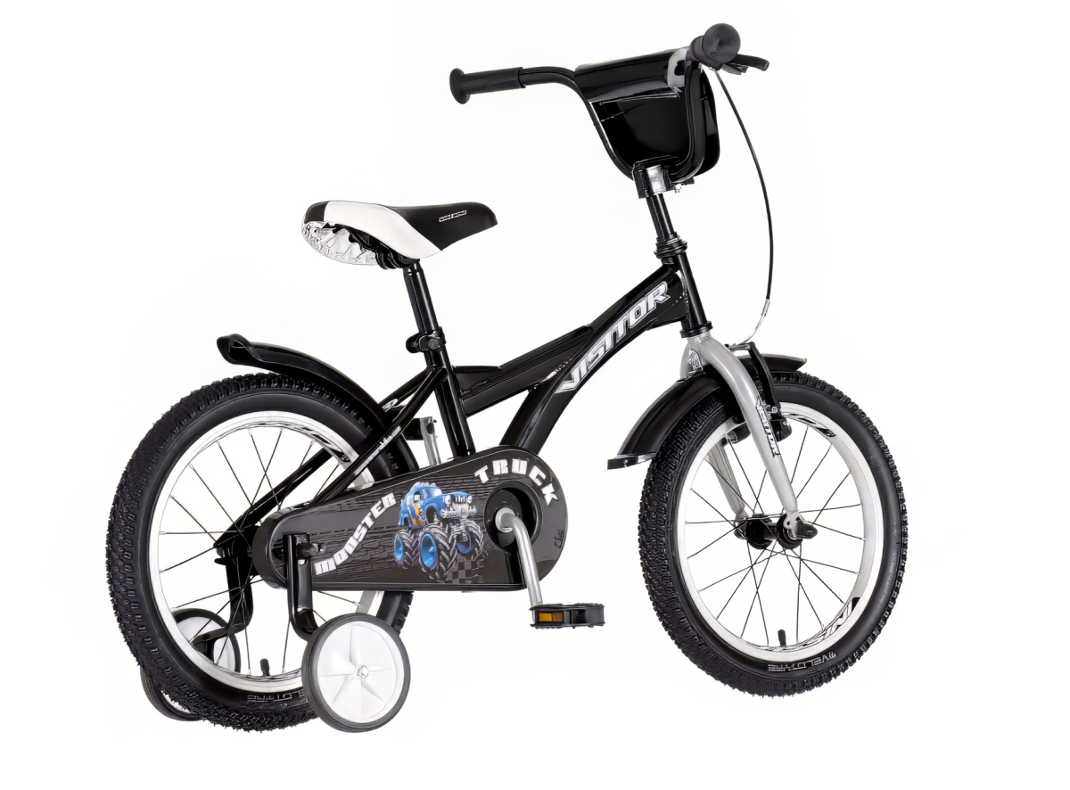 Bicikl Visitor Truck monster  16" crni