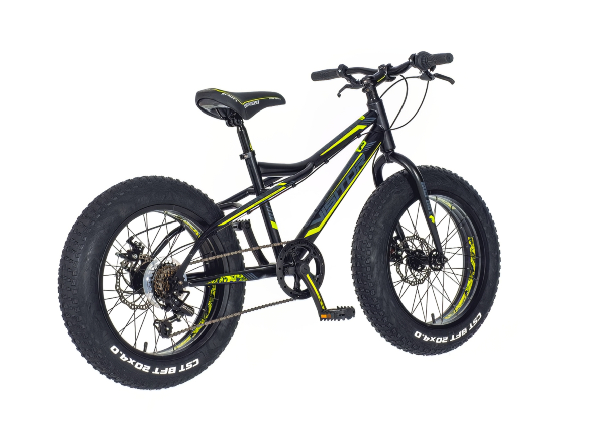 Bicikl Visitor Fat bike 20" Bigfoot crno zeleni