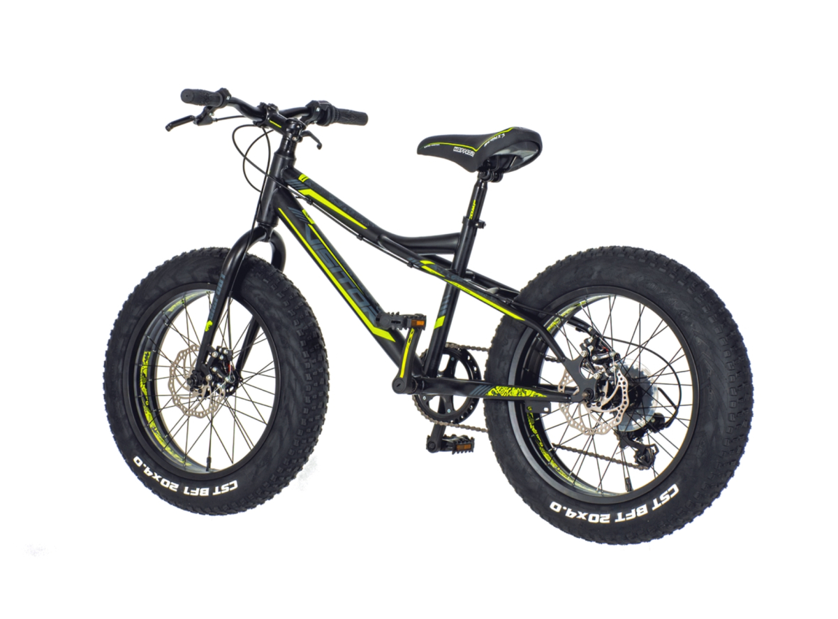 Bicikl Visitor Fat bike 20" Bigfoot crno zeleni