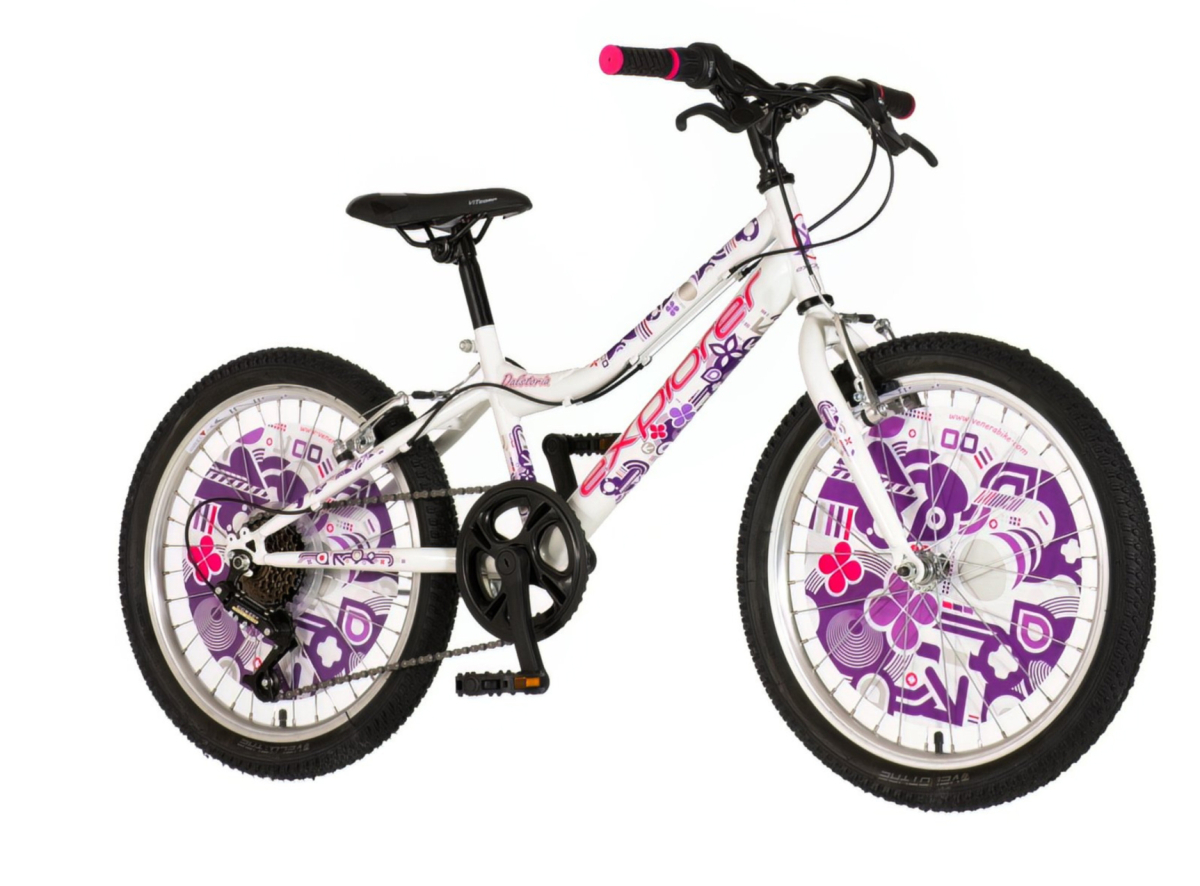 Bicikl Explorer Rhino 20" belo ljubičasti