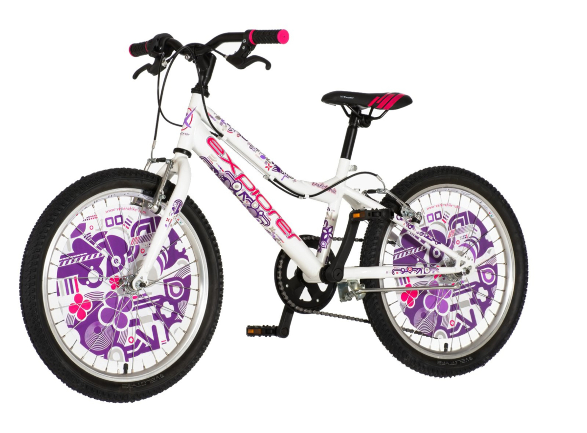 Bicikl Explorer Rhino 20" belo ljubičasti