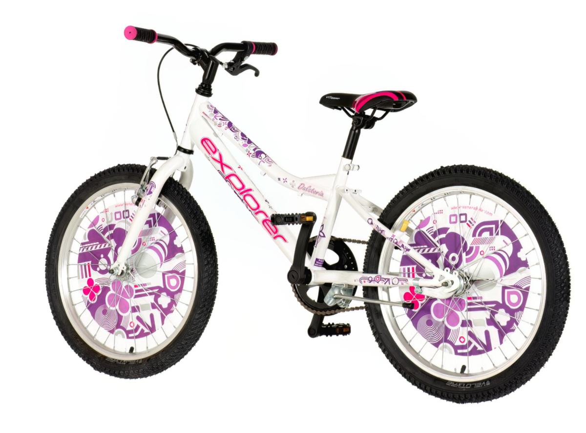 Bicikl Explorer Rhino 20"  belo ljubičasti