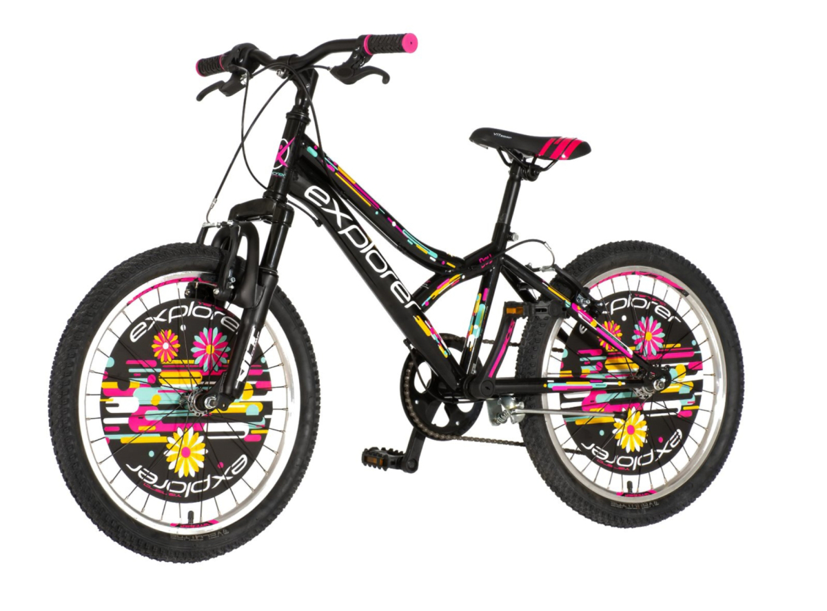 Bicikl Explorer Daisy 20" crno multikolor