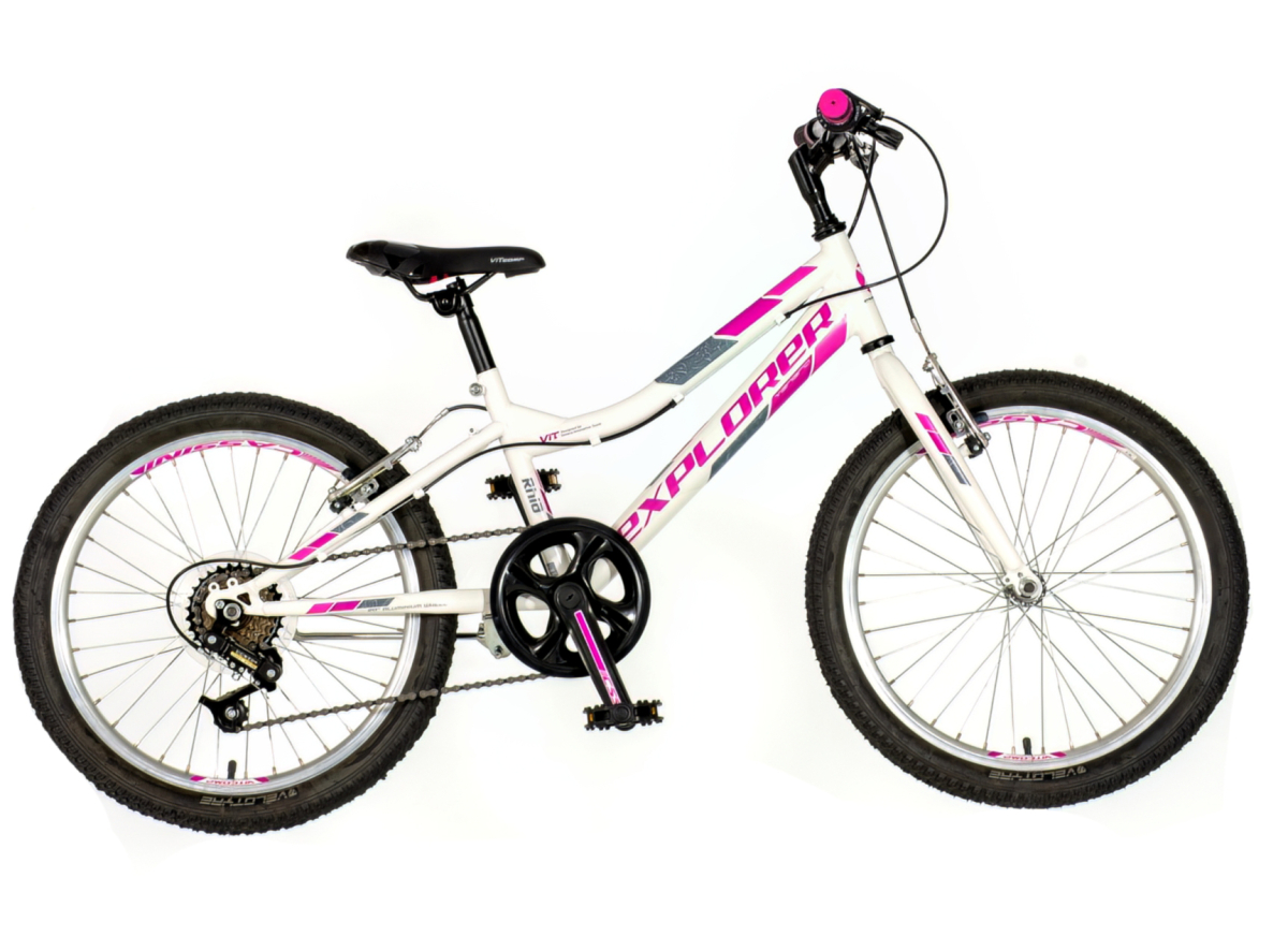 Bicikl Explorer Rhino 20" belo roze