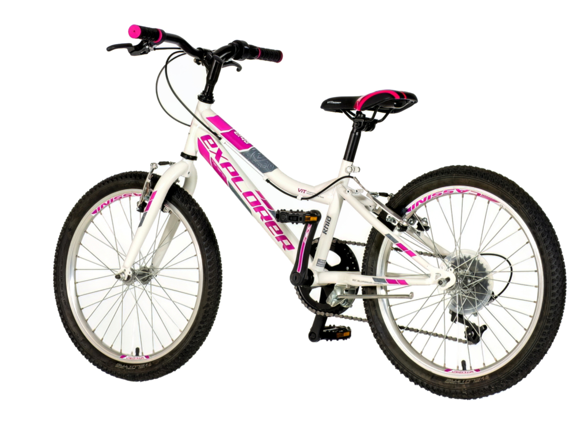 Bicikl Explorer Rhino 20" belo roze