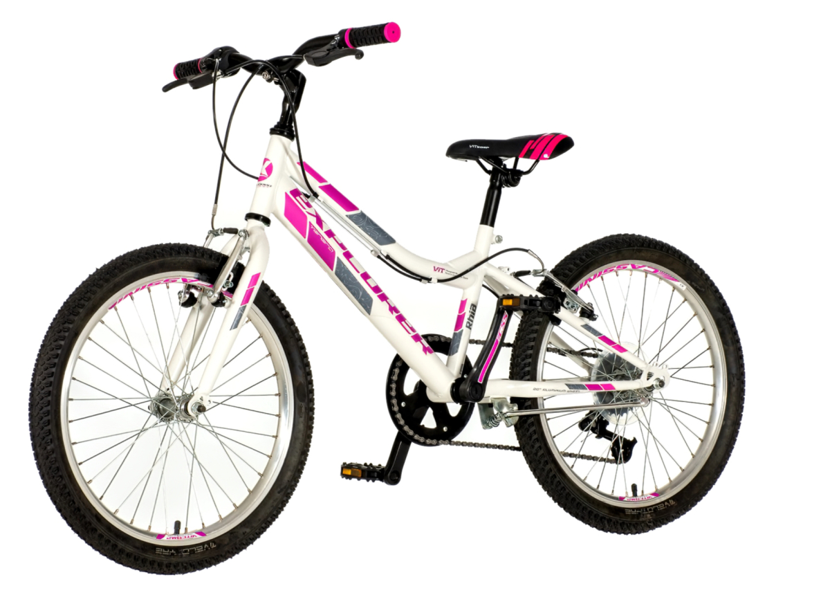 Bicikl Explorer Rhino 20" belo roze