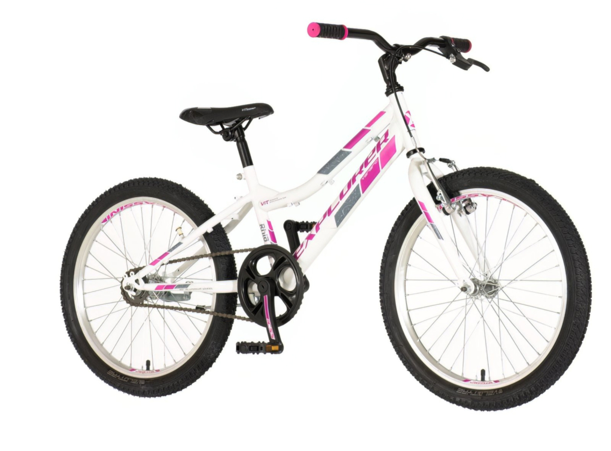 Bicikl Explorer Rhino 20" belo roze