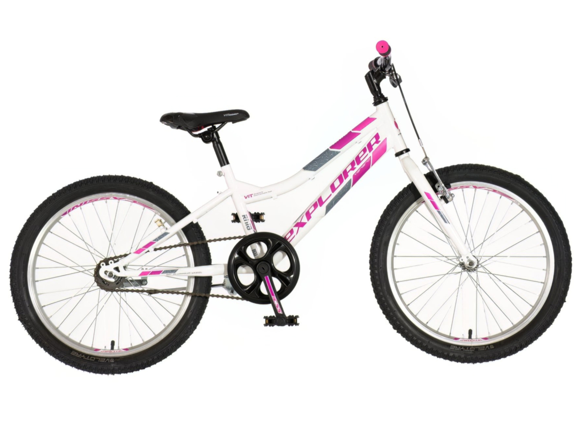 Bicikl Explorer Rhino 20" belo roze