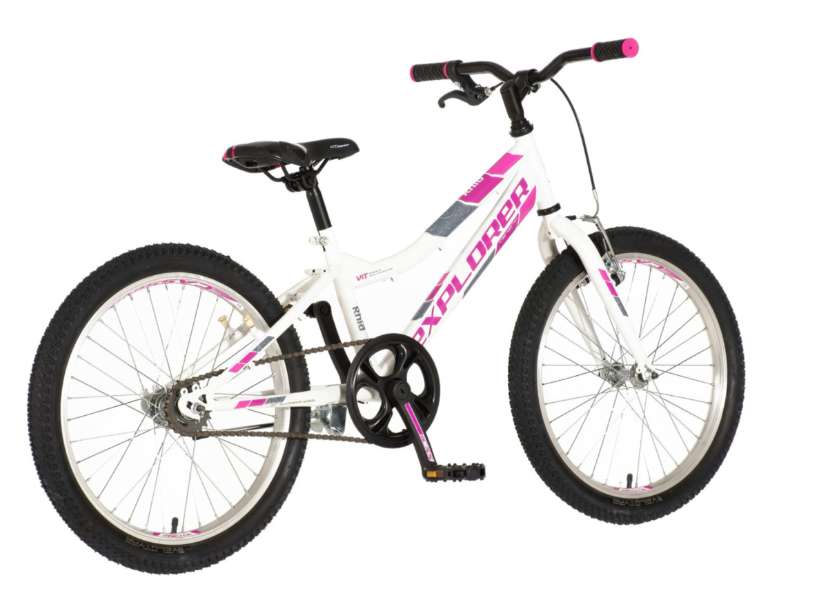 Bicikl Explorer Rhino 20" belo roze