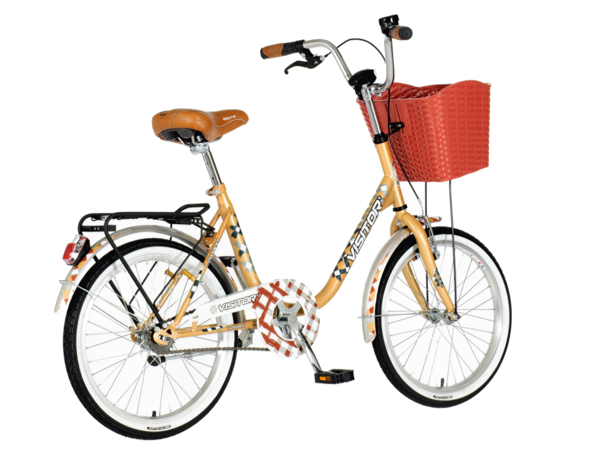 Bicikl Visitor Lowland 20" braon žuti